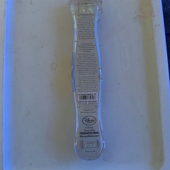 Disney Tinkerbell Girls Quartz Wristwatch Multicolor Silicone Band - Picture 5 of 6